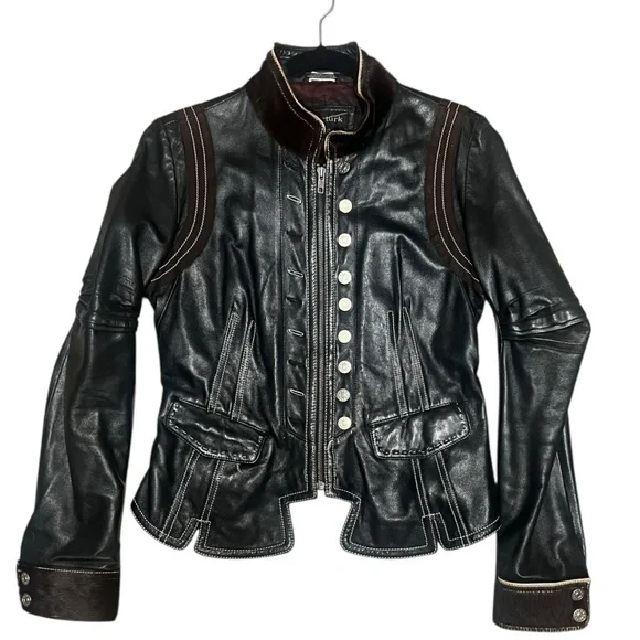 Calf hair+ Leather Jacket… it’s a banger! 🔥 - Picture 10 of 11